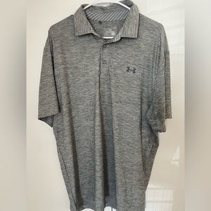 Under Armour Grey L Polo